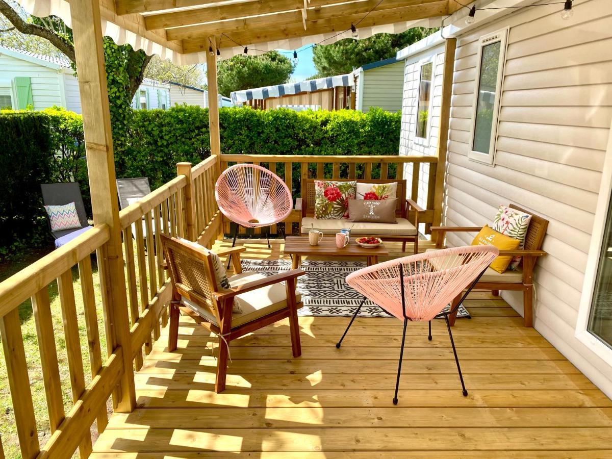 Mobil Home Excellence 6 Personnes Au Camping Mer Et Soleil, Saint George D'Oleron Les Sables Vignier Екстер'єр фото